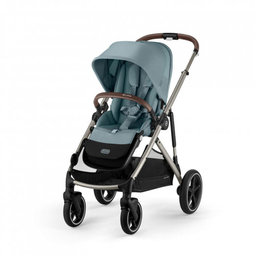 Cybex kolica Gazelle, Stormy Blue (taupe ram) 
