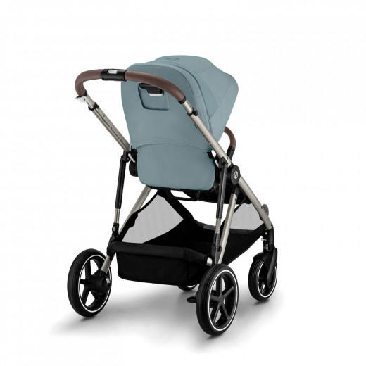 Cybex kolica Gazelle, Stormy Blue (taupe ram) 
