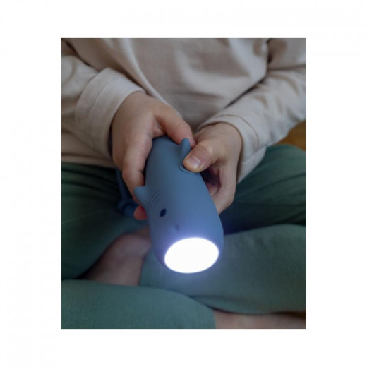 Rabbit n Friends baterijska lampa ajkula,plava 