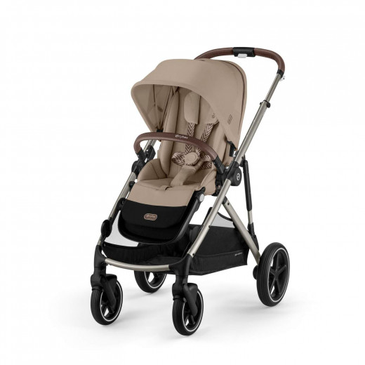 Cybex kolica Gazelle, Almond Beige (taupe ram) 