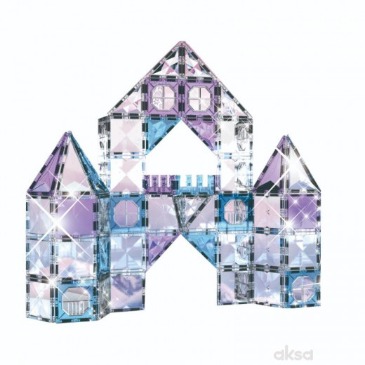 Cute&Cool magnetne pločice snežni dvorac, 91 kom 