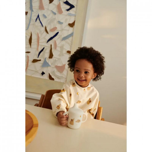 Liewood silik boca za vodu Neil,Elephant/Crème 