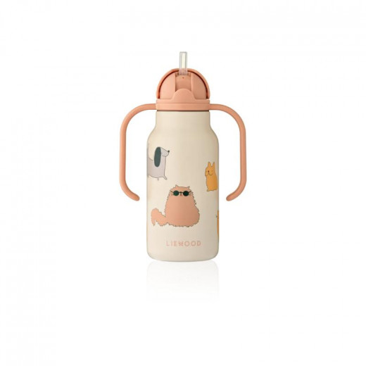 Liewood termos boca 250ml Kimmie,CatsandDogs/Sandy 