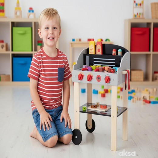 Cute&Cool drvena igračka roštilj 