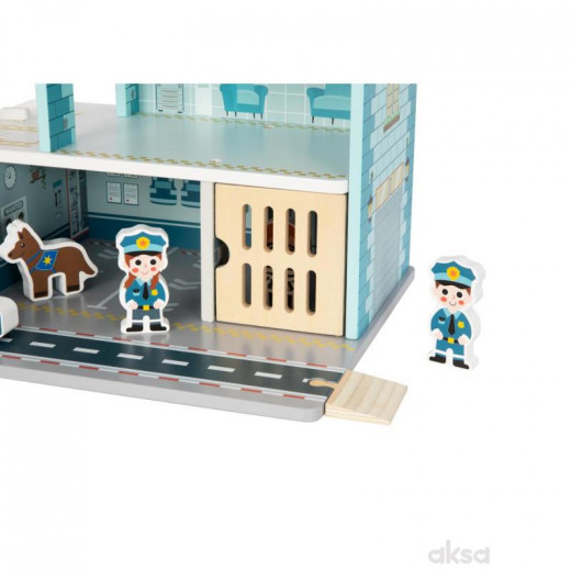 Cute&Cool drvena igračka policijska stanica 