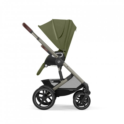 Cybex kolica Talos S Lux, Moss Green (taupe ram) 