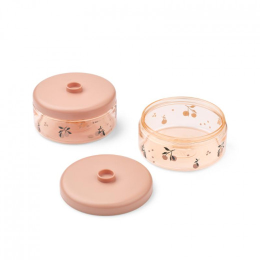 Liewood posude za hranu Dominique 2kom,PeachSea 