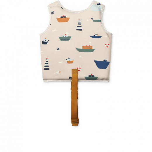 Liewood prsluk za plivanje Dove 1-2Y,Sailing/Sandy 