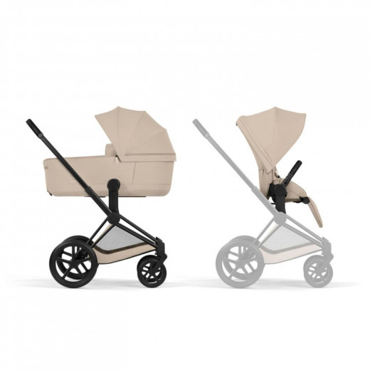 Cybex duo sistem Priam, Cozy Beige (matt black) 