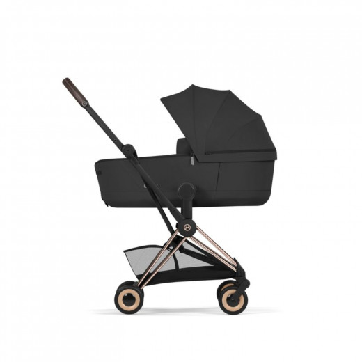 Cybex duo sistem Coya, Sepia Black (rosegold ram) 