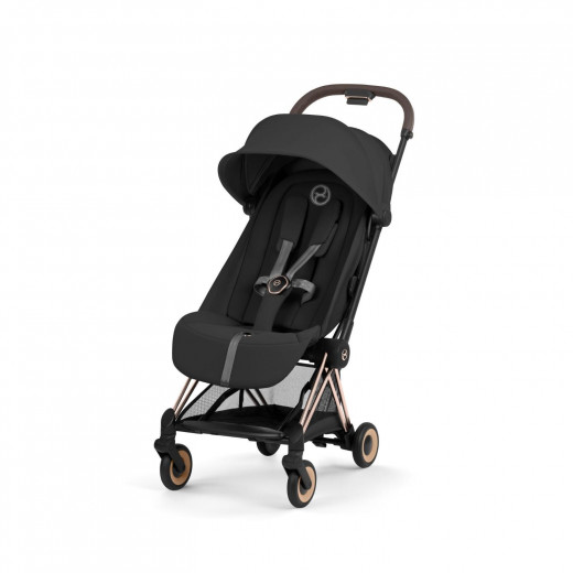 Cybex duo sistem Coya, Sepia Black (rosegold ram) 