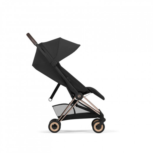 Cybex duo sistem Coya, Sepia Black (rosegold ram) 