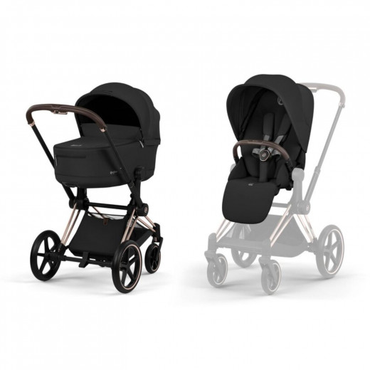 Cybex duo sistem Priam, Sepia Black (rosegold) 