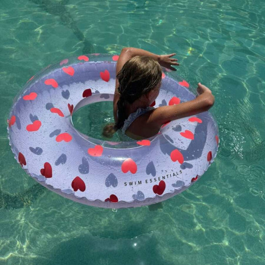 Swim Essentials šlauf sa srcima 90cm 