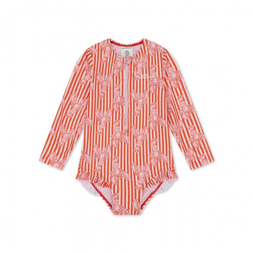 Swim Essentials jednodelni kupaći dr, devojčice 