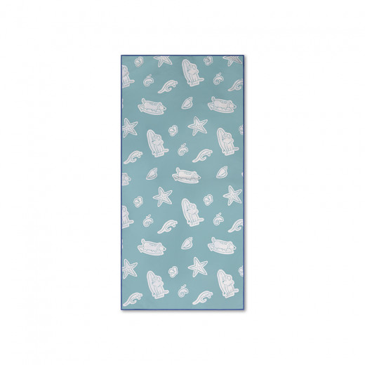 Swim Essentials peškir za plažu zeleni, 135x65 cm 
