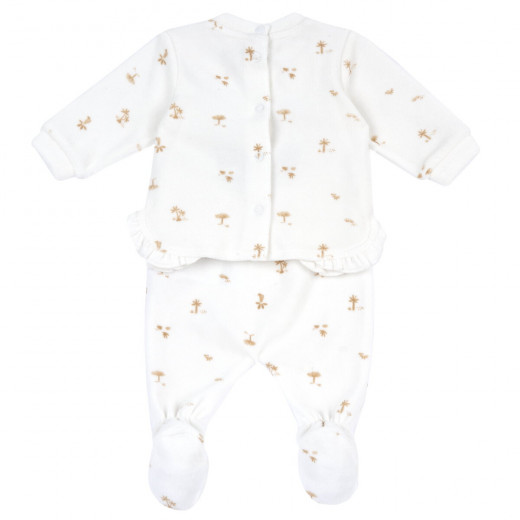 Chicco komplet (majica dr, donji deo), devojčice 