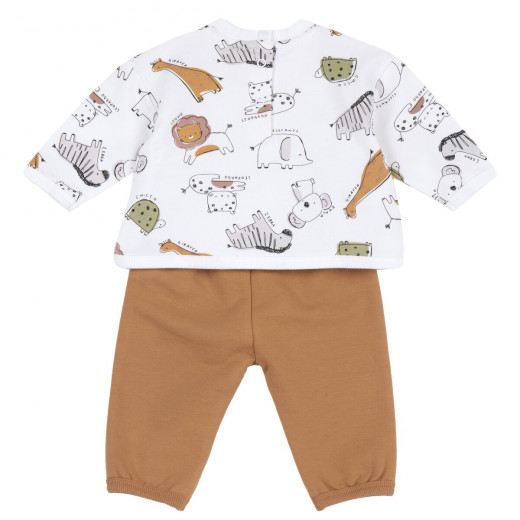 Chicco komplet (majica dr, donji deo), unisex 