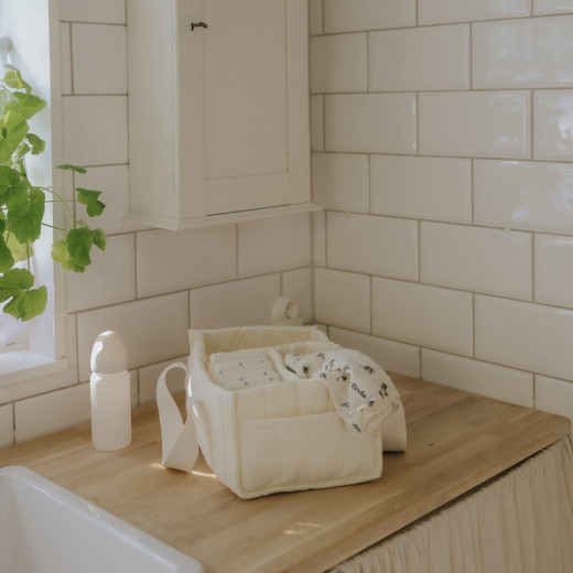 Elodie korpica za pelene creamy white 