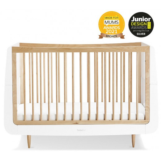 SnuzKot Skandi krevetac za decu, White Natural 