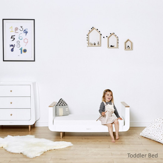SnuzKot Skandi krevetac za decu, White Natural 