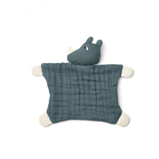 Liewood igračka ćebe nosorog Amaya, Whale blue 