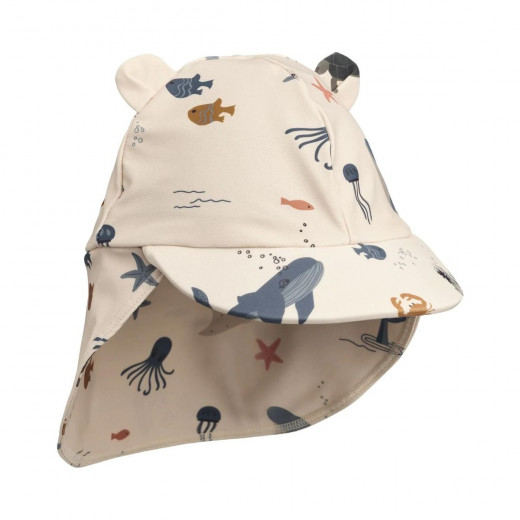 Liewood šešir Senia, vel9/12m Sea creature / Sandy 