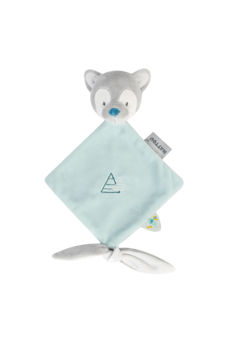 Nattou du du mini plišana igračka vuk Tilo 