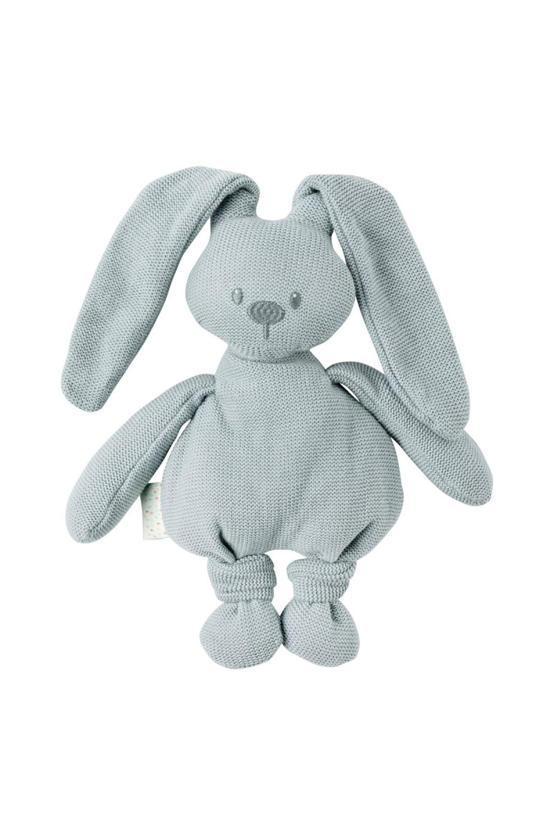 Nattou igračka pleteni zeka, zelena 