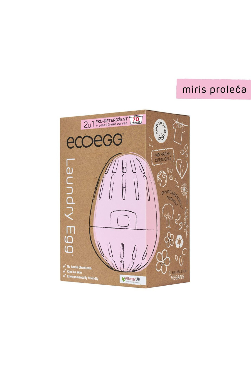Ecoegg deterdžen&omekšivač miris proleća,70 pranja 
