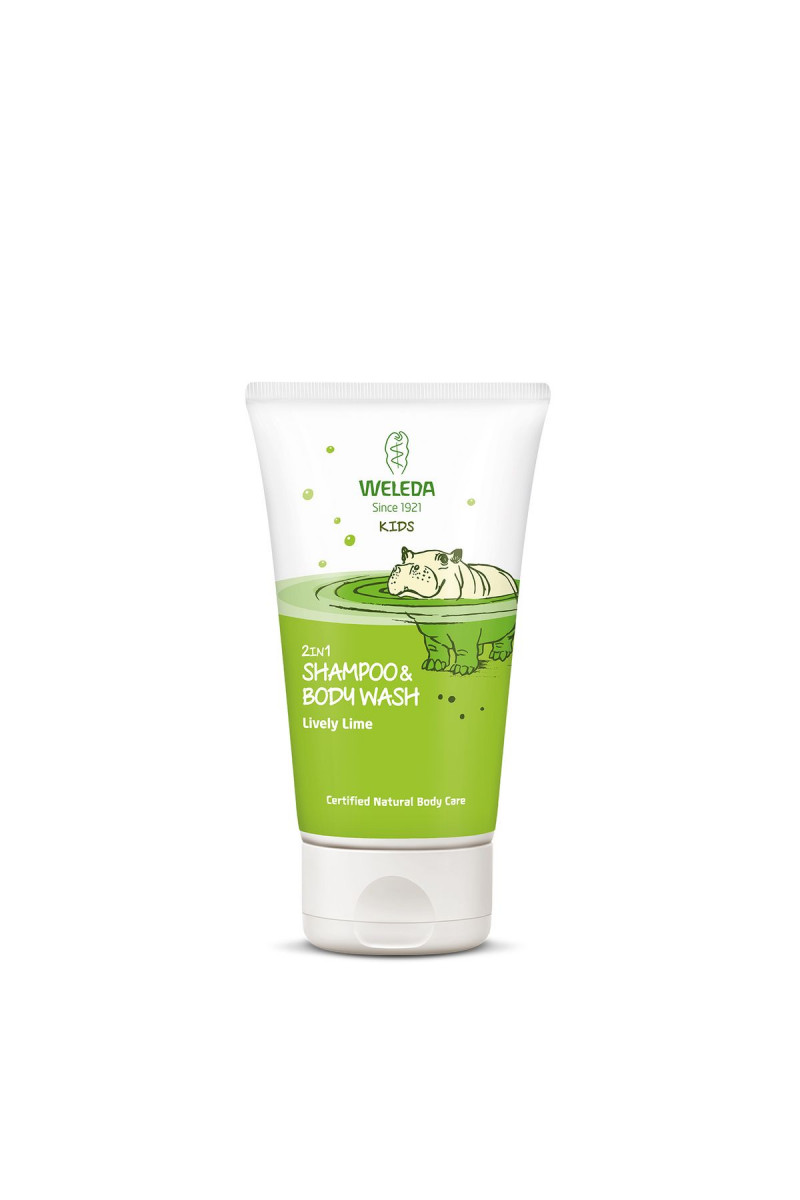 Weleda Limeta šampon i gel za tuširanje, 150 ml 