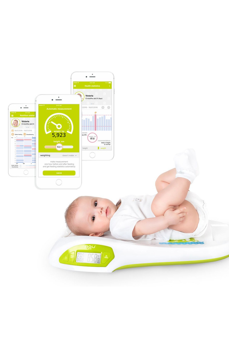 Agu Baby Vaga digitalna sa stadiometrom Wally 