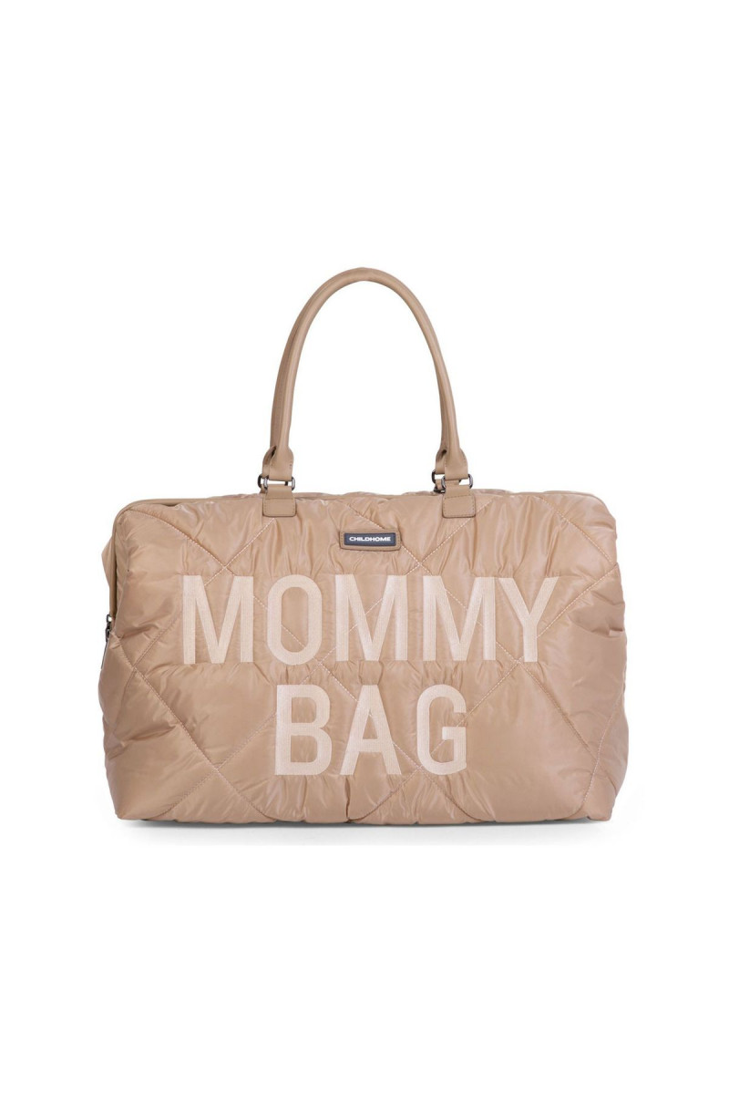 Childhome Mommy Bag nursery bag, puffered bež 