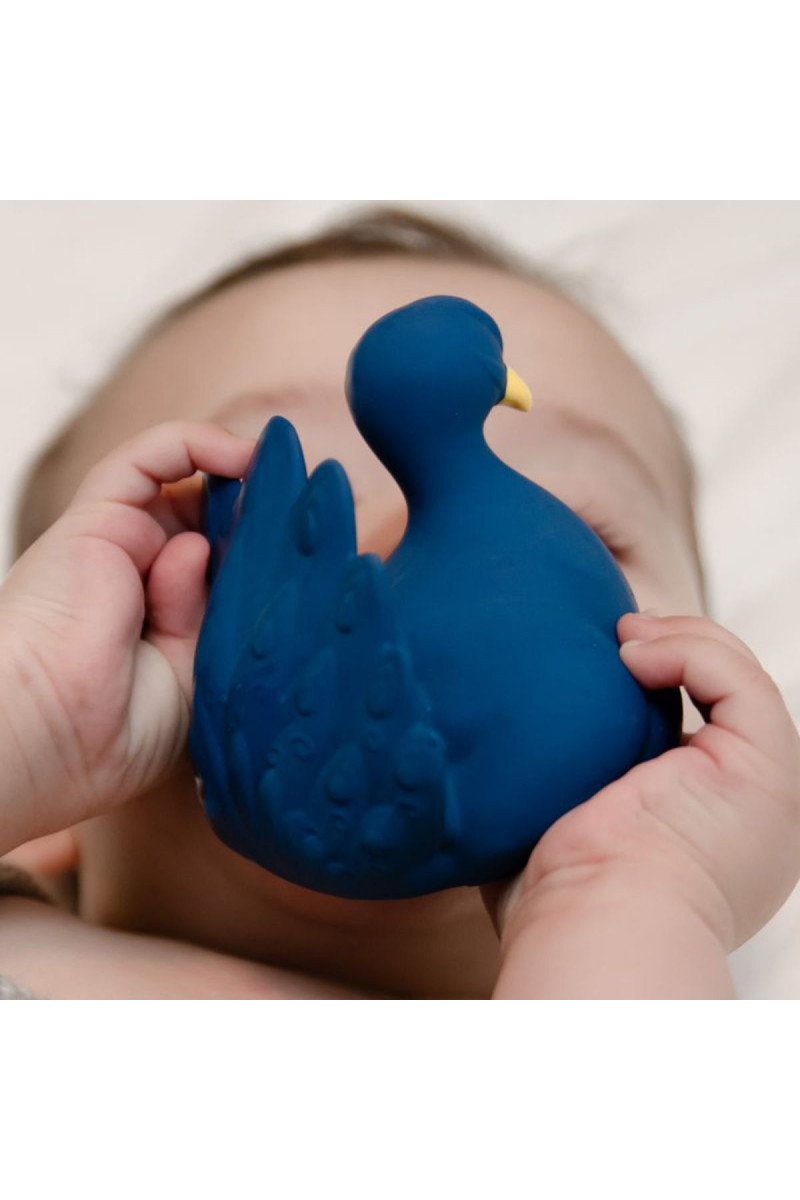 Natruba igačka za kupanje paun, plava 