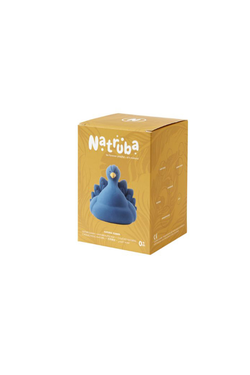 Natruba igačka za kupanje paun, plava 