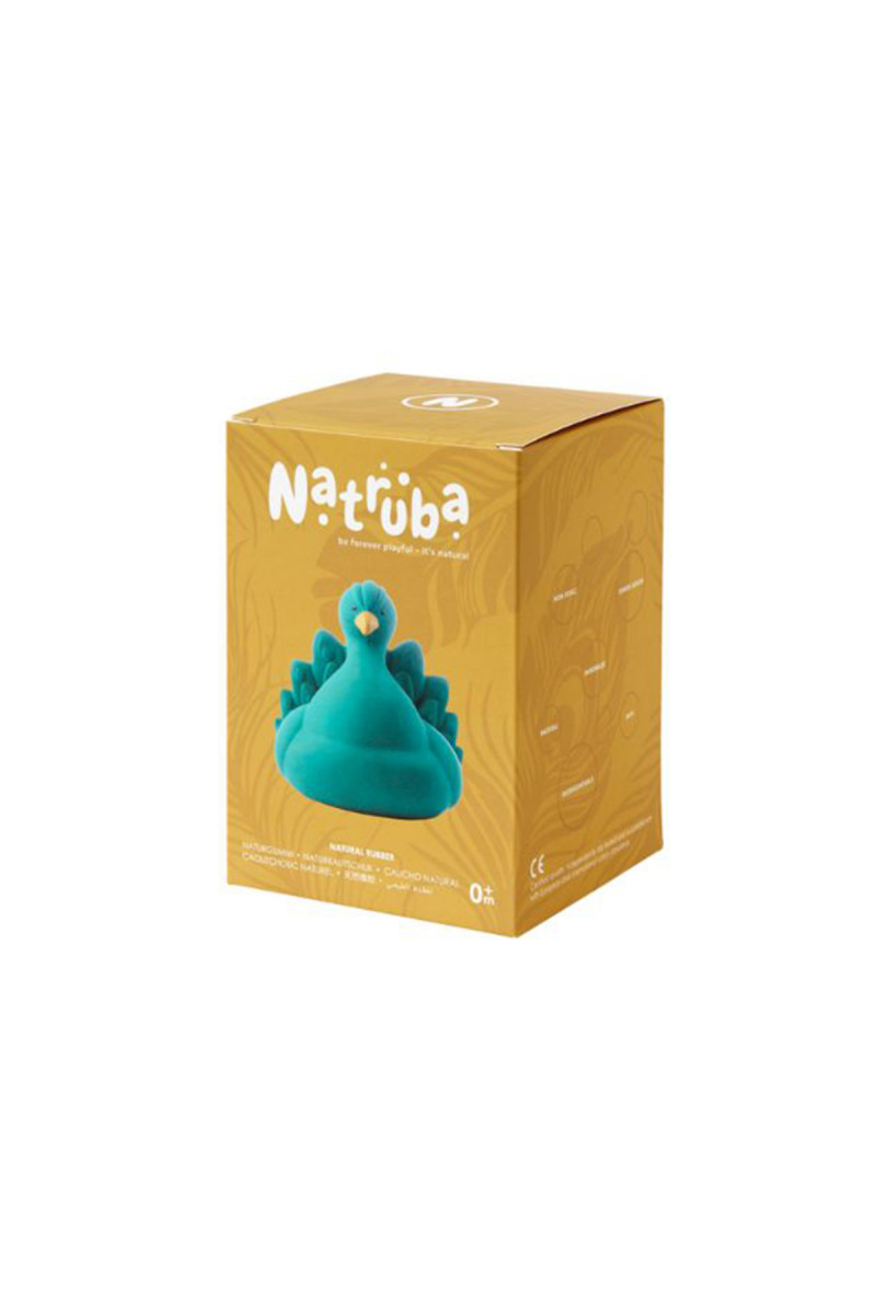 Natruba igačka za kupanje paun, zelena 