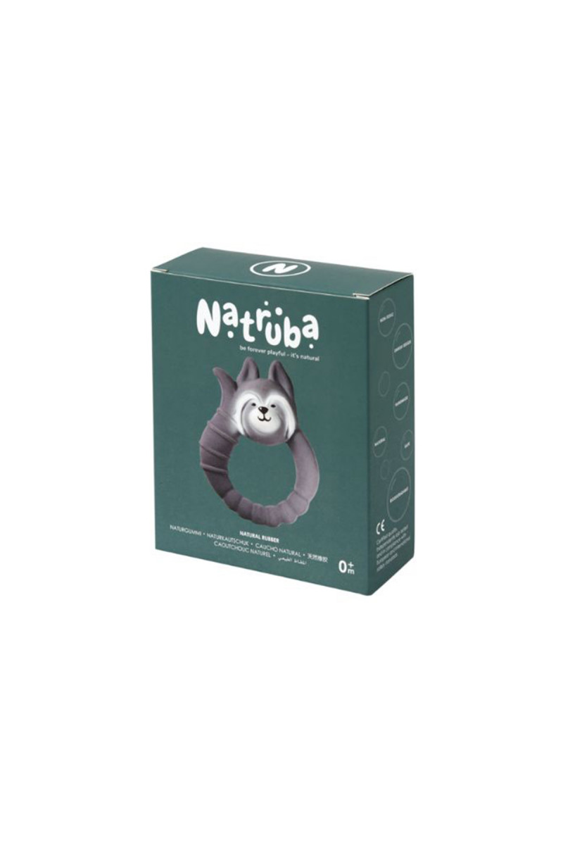 Natruba glodalica rakun, siva 