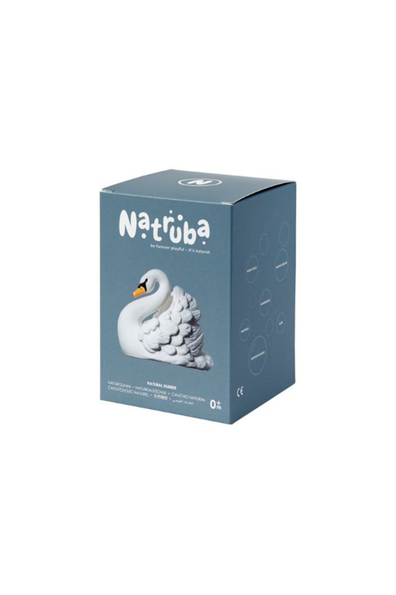 Natruba igačka za kupanje labud, bela 