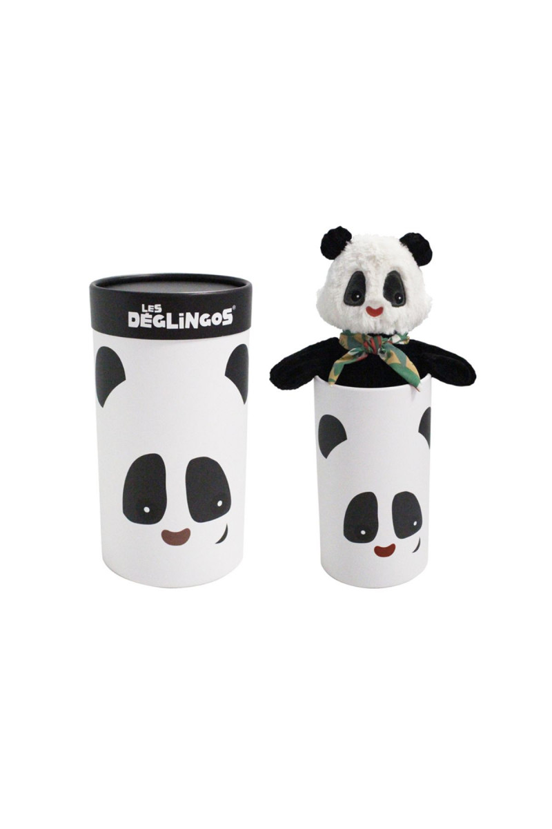 Les Deglingos Rototos panda u kutiji big plush 