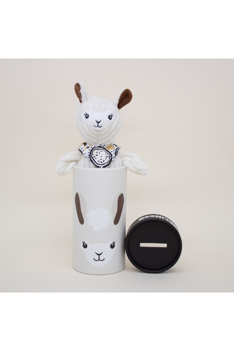Les Deglingos Muchachos lama u kutiji small plush 