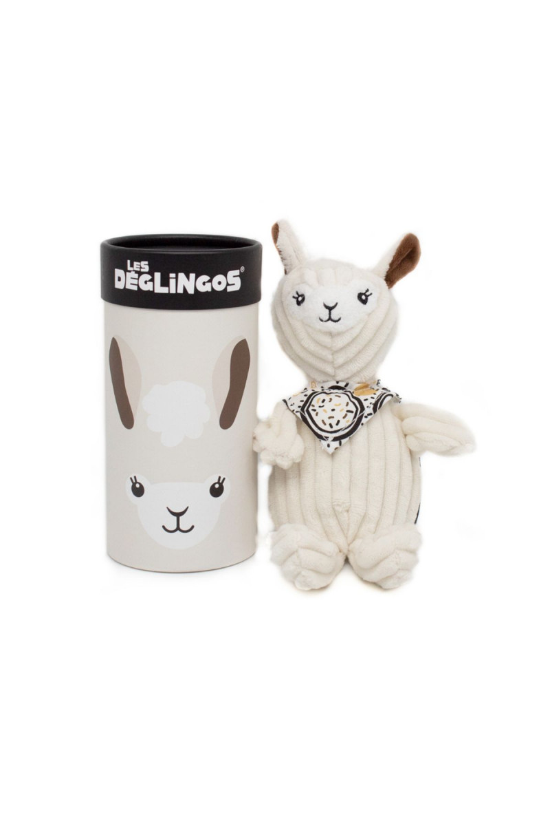 Les Deglingos Muchachos lama u kutiji small plush 