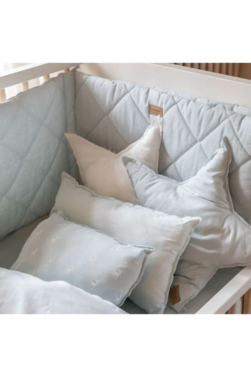 BonjourBebe ogradica za krevetac, plava 