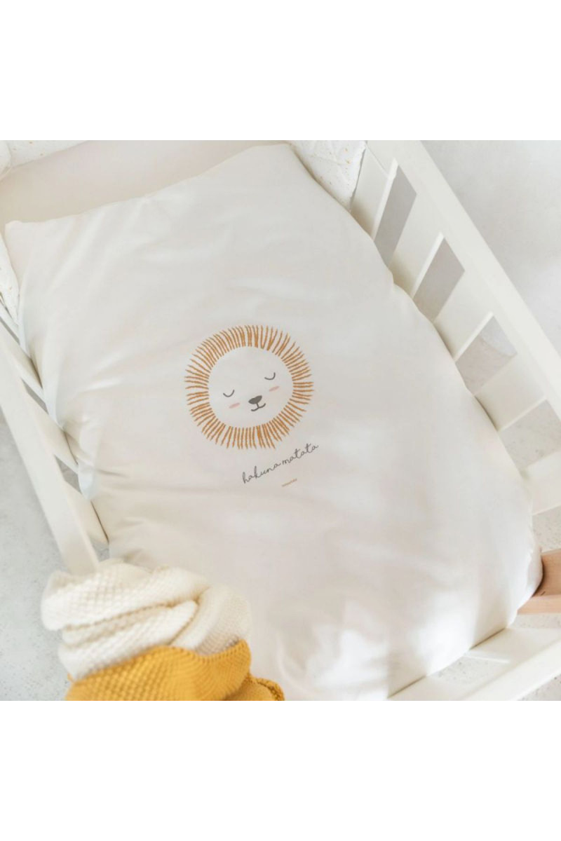 BonjourBebe posteljina 2 pcs 100x135 Nairobi žuta 