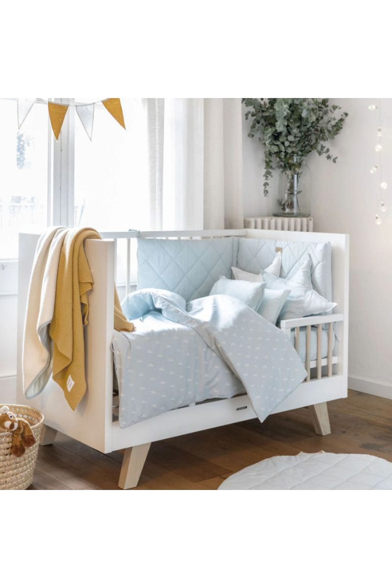 BonjourBebe posteljina 2 pcs 100x135 Deer Blue 