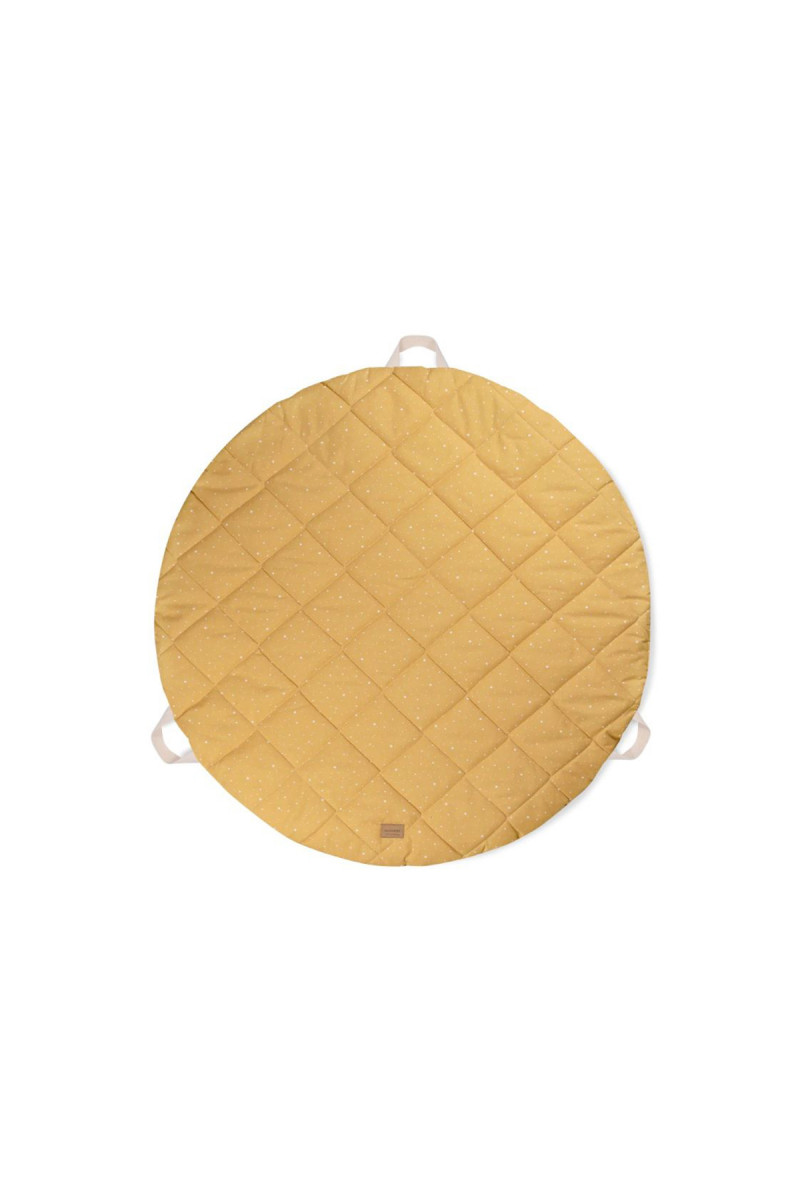 BonjourBebe prositrka za igranje 90x90 žuta 