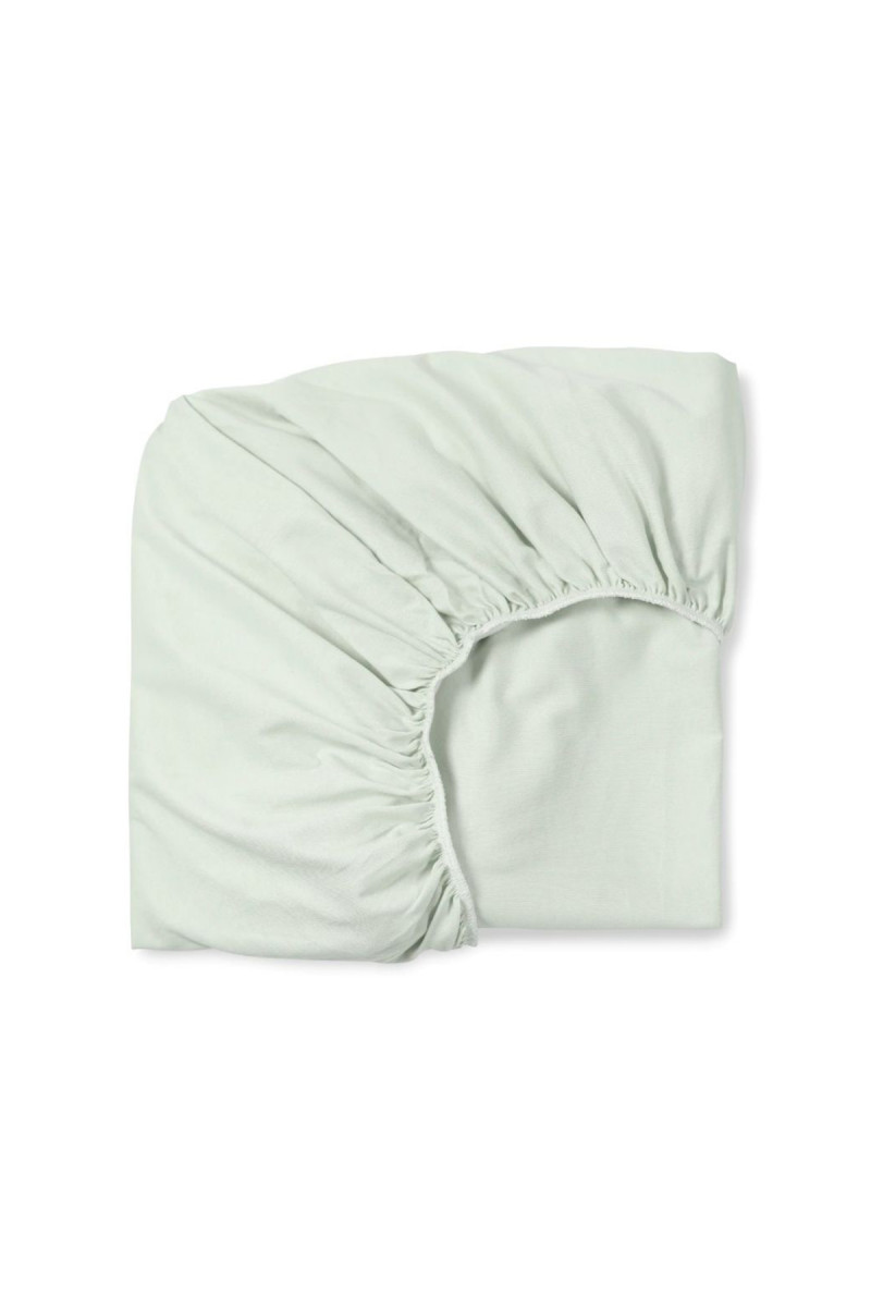 BonjourBebe čaršav od pamuka 120*60, zeleni 