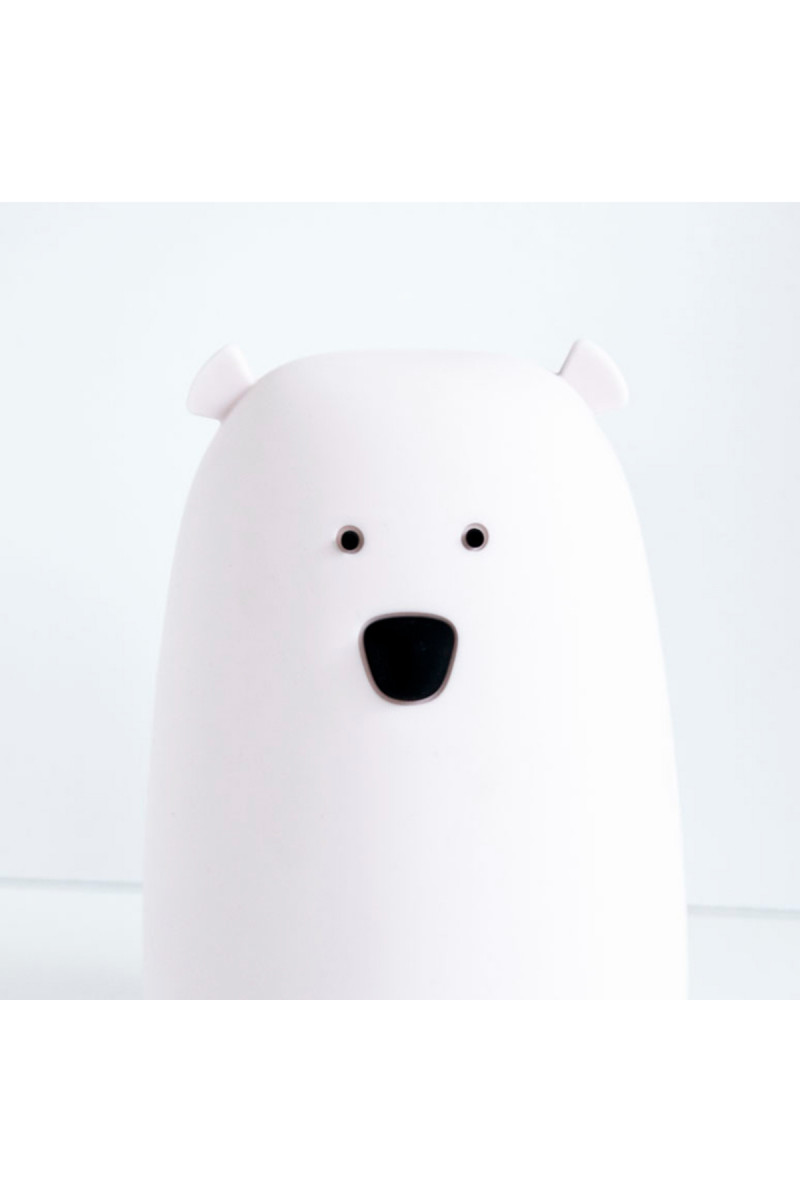 Rabbit n Friends lampa medved bela 