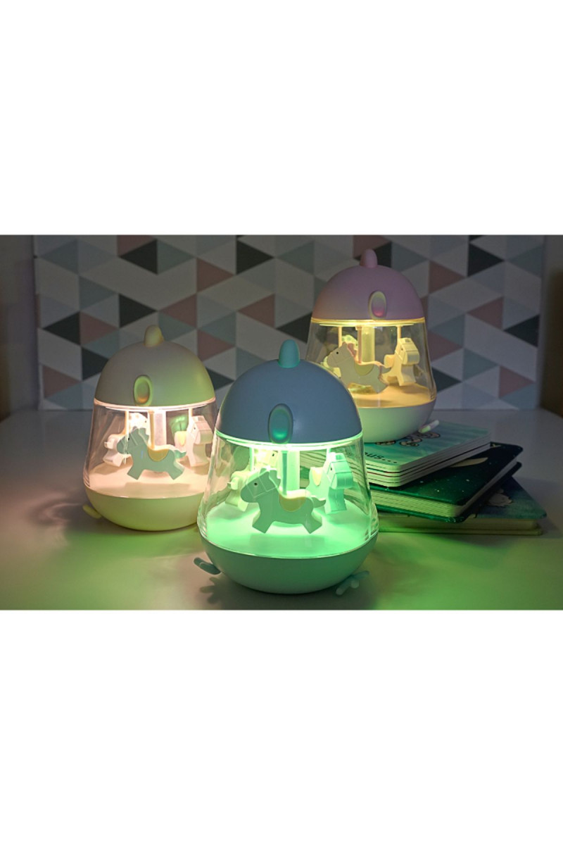 Rabbit n Friends lampa sa karuselom plava 