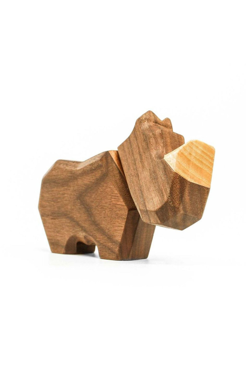Fablewood drvena igračka 2pcs nosorog 