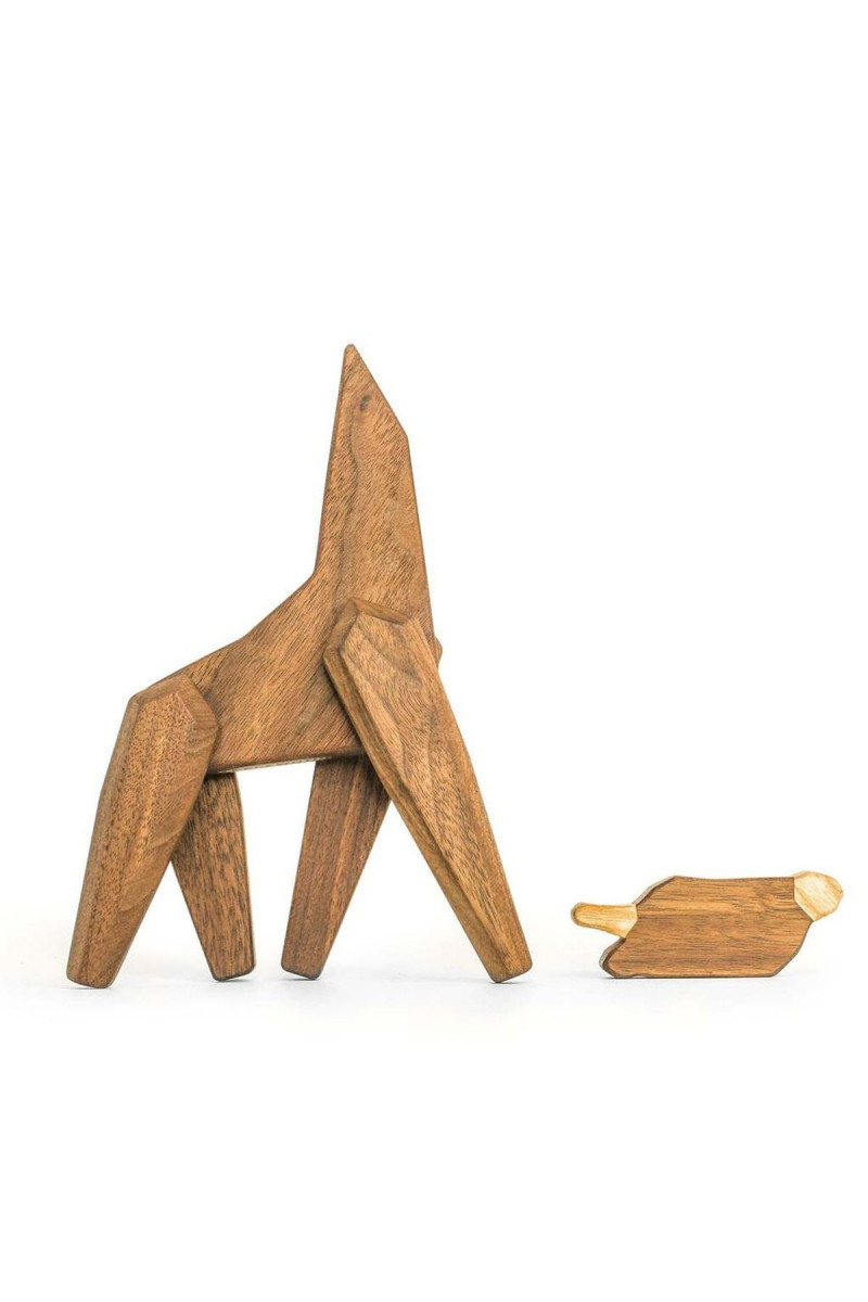 Fablewood drvena igračka 6pcs žirafa 